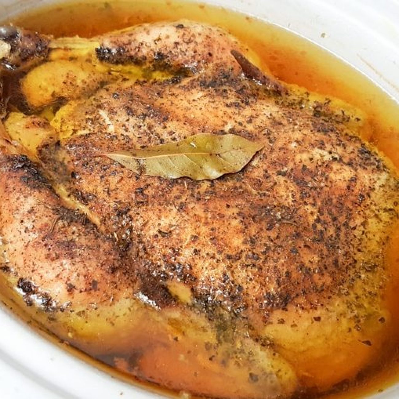 Rotisserie Style Chicken In The Crock Pot