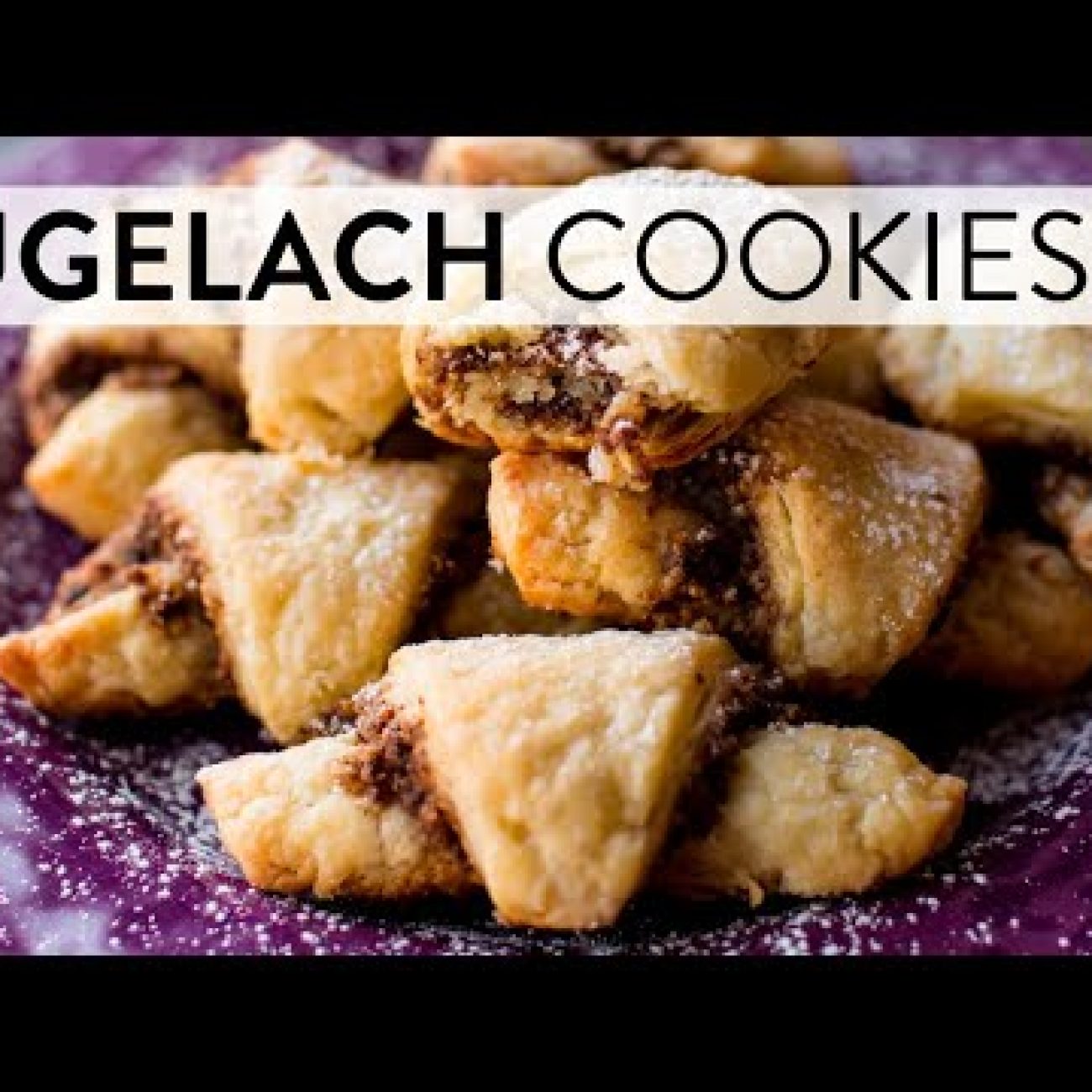 Rugelach Filled Cream Cheese Cookies