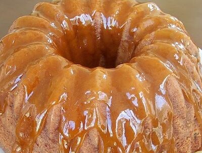 Rum-Infused Sweet Potato Cake With Luscious Butter Rum Glaze