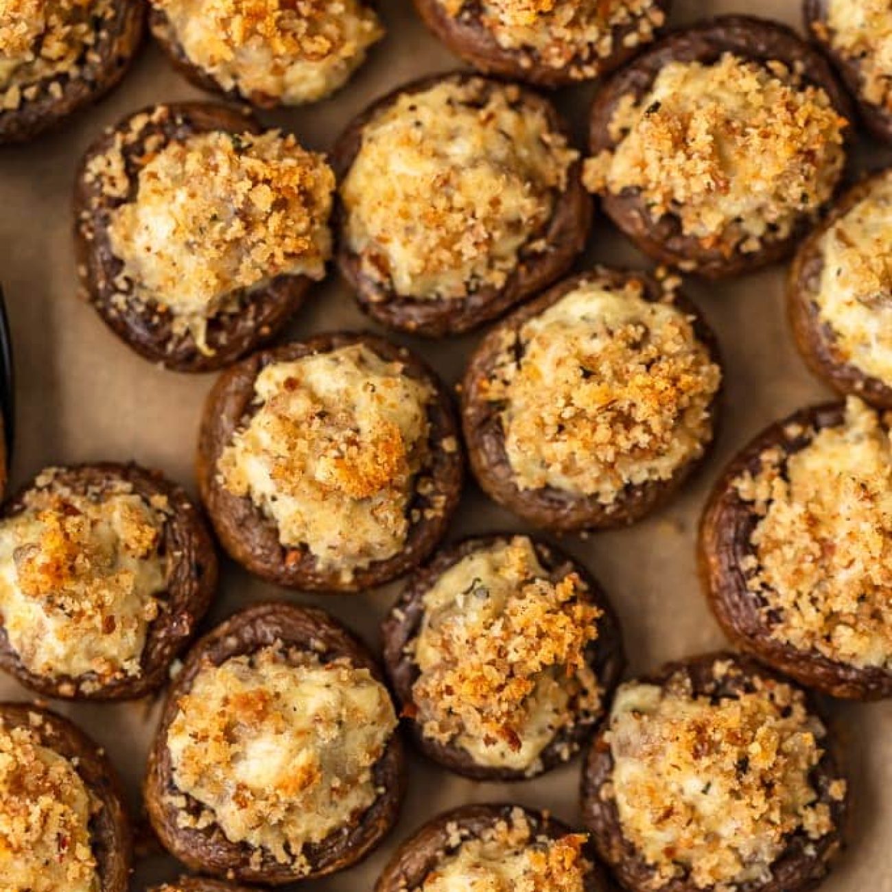 Sage Sausage Stuffed Mushrooms -Sbd