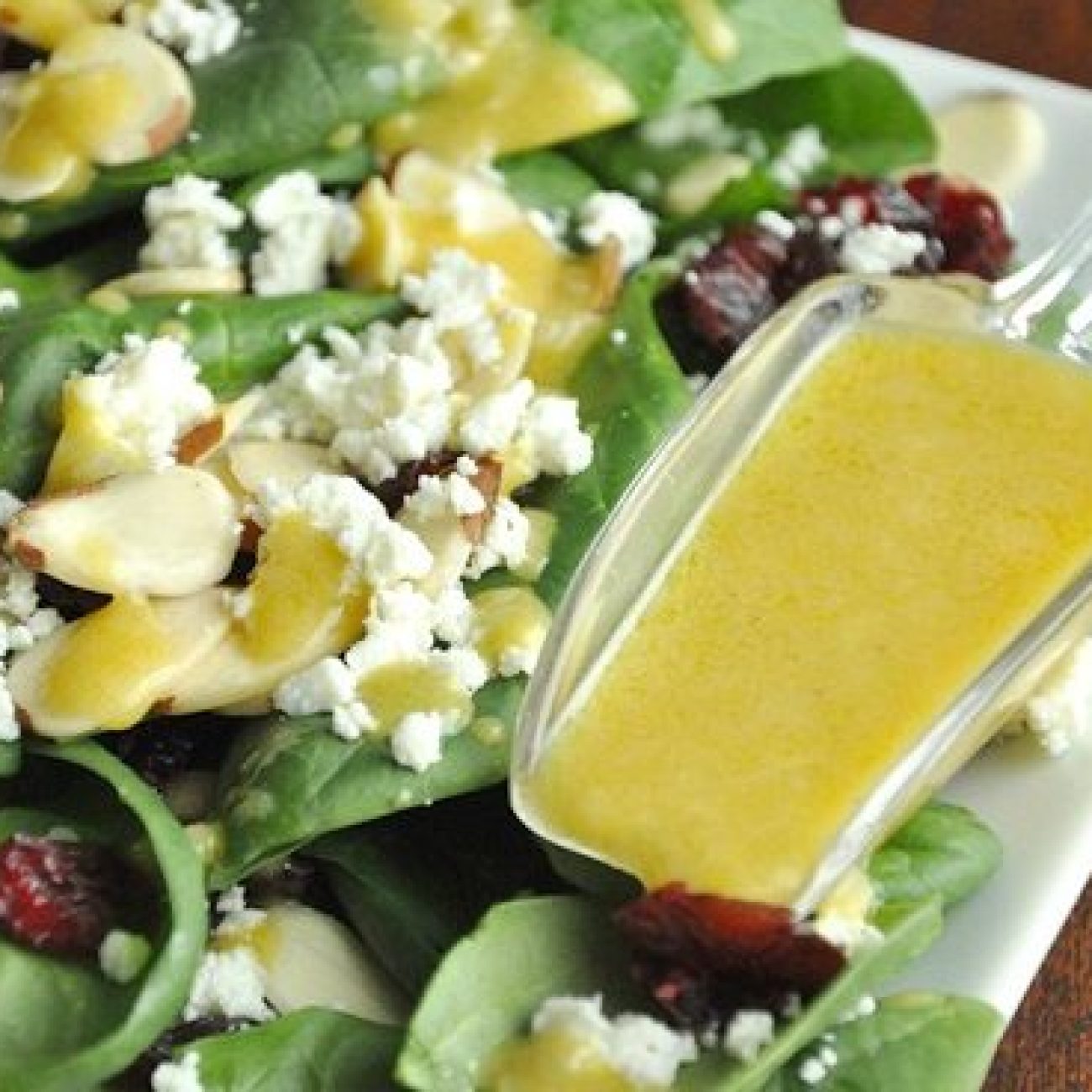 Salad Greens With Honey- Mustard