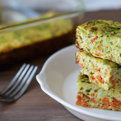 Salmon Egg Breakfast Casserole