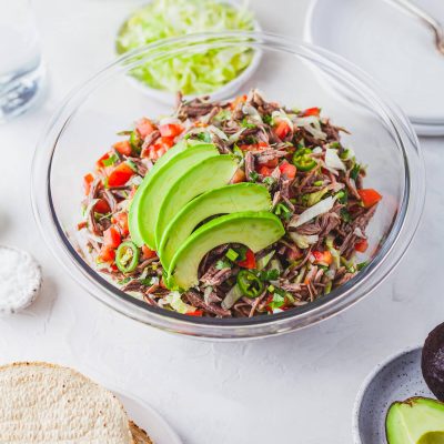 Salpicon Spicy Mexican Beef Salad