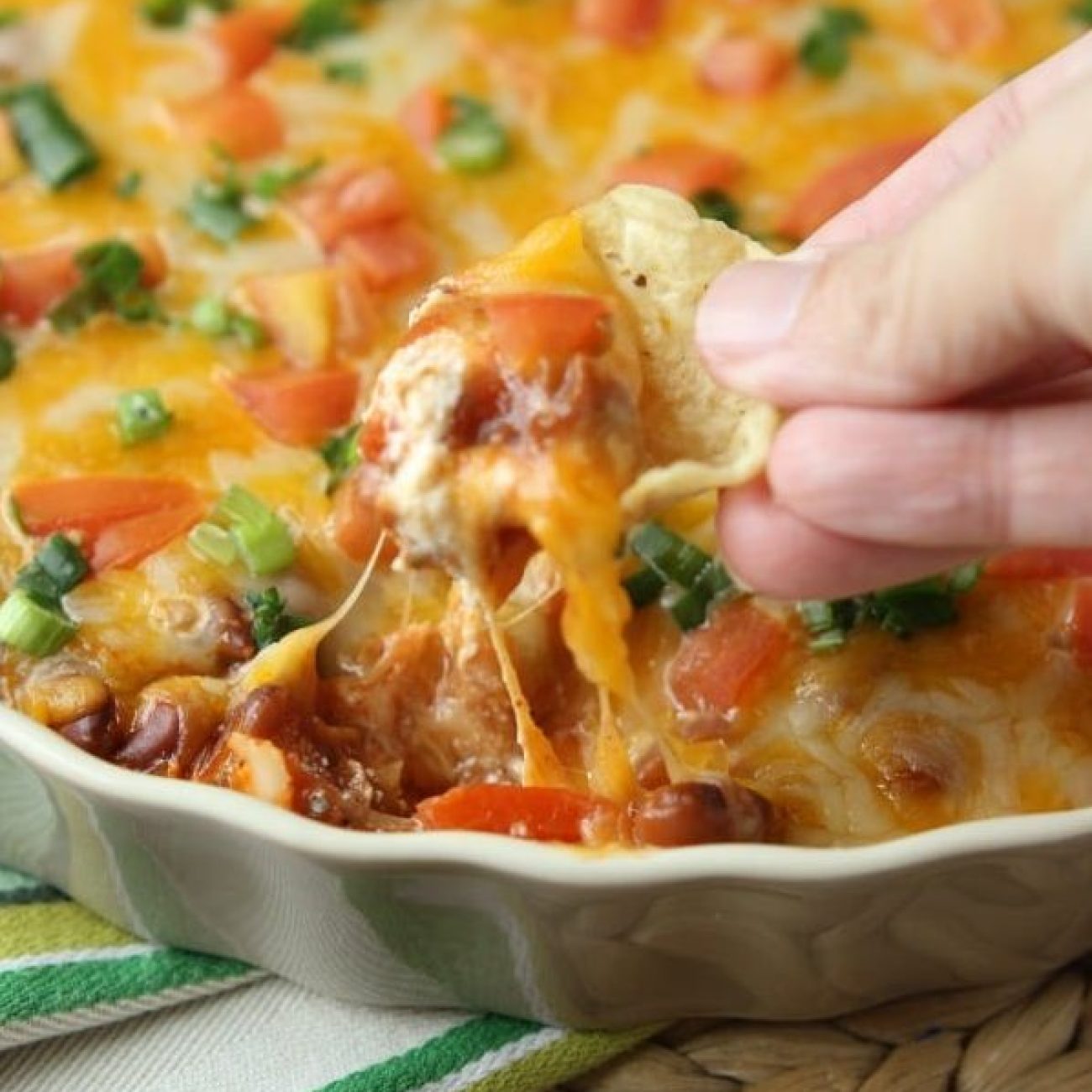 Salsa Baked Cheese