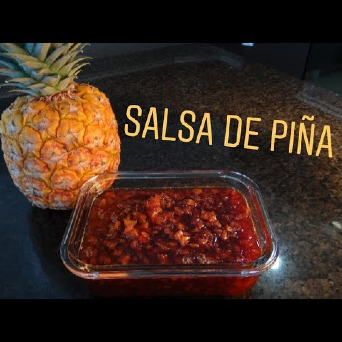 Salsa De Pina Picante Fresh Pineapple Salsa
