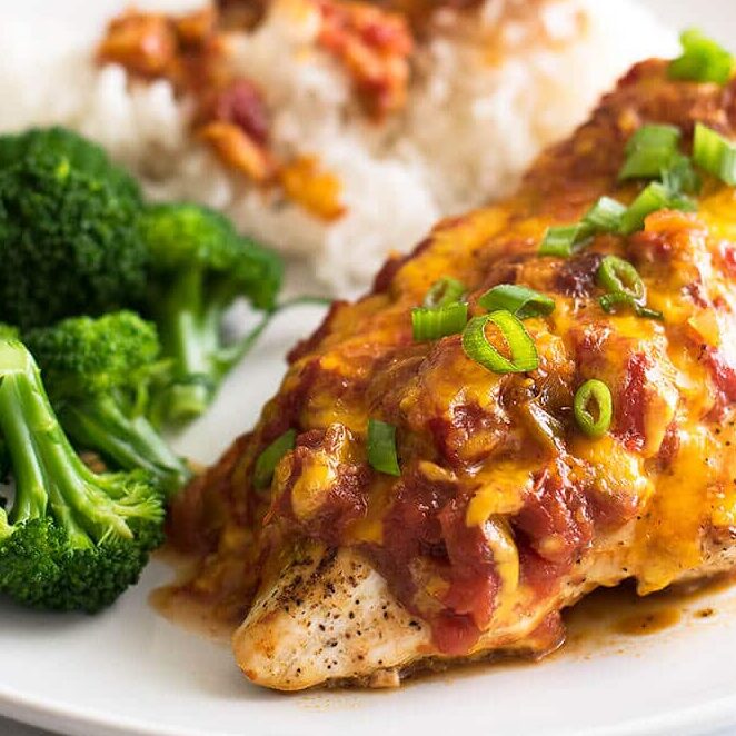 Salsa Topped Chicken Breasts