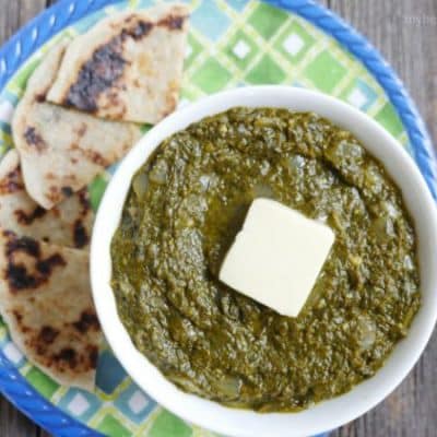 Sarson Ka Saag Punjabi Style Spinach