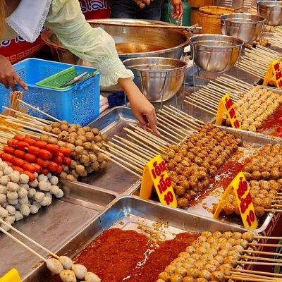 Satay Pork Balls