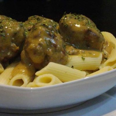 Sauerbraten Meatballs