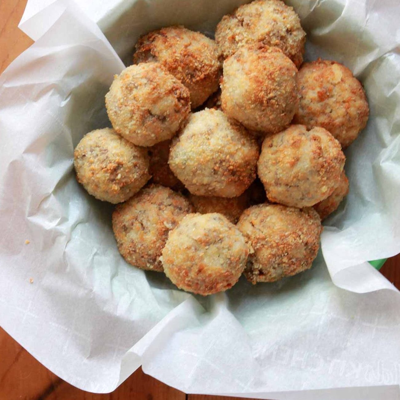 Sauerkraut Balls With Polish Sausage And