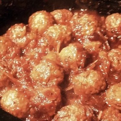 Sauerkraut Meatballs