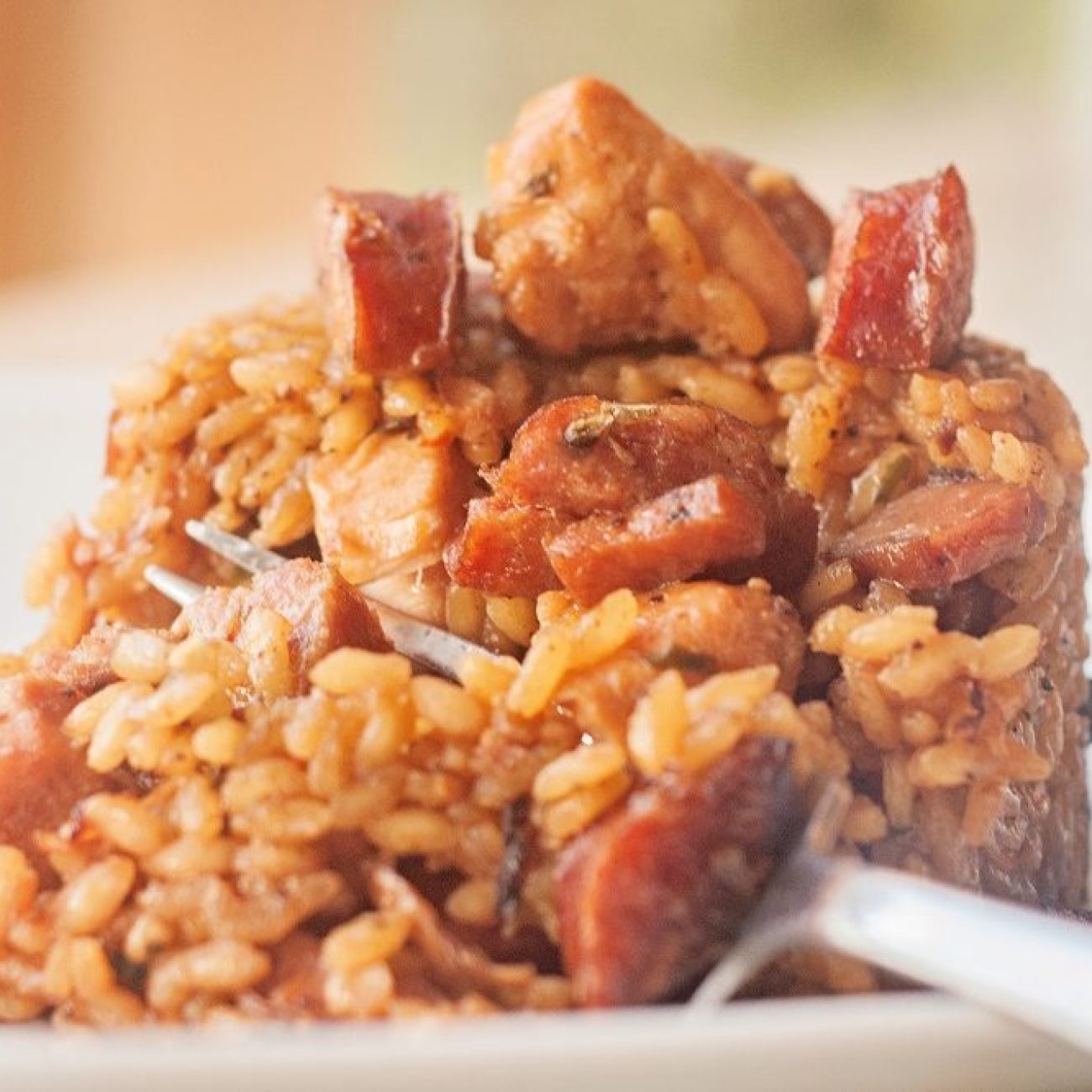 Sausage And Chicken Jambalaya