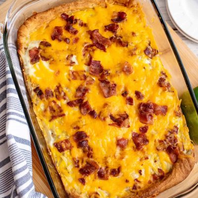 Sausage, Bacon, Egg And Cheese Casserole