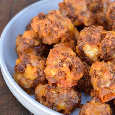 Sausage-Cheese Balls Lower Carb