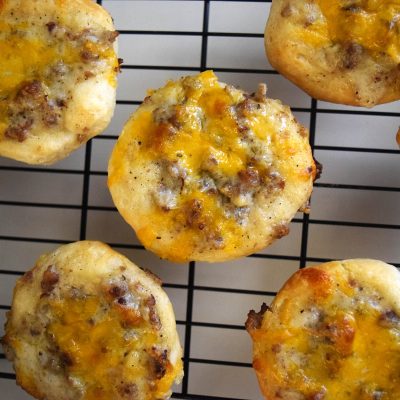 Sausage Cheese Biscuits Muffins