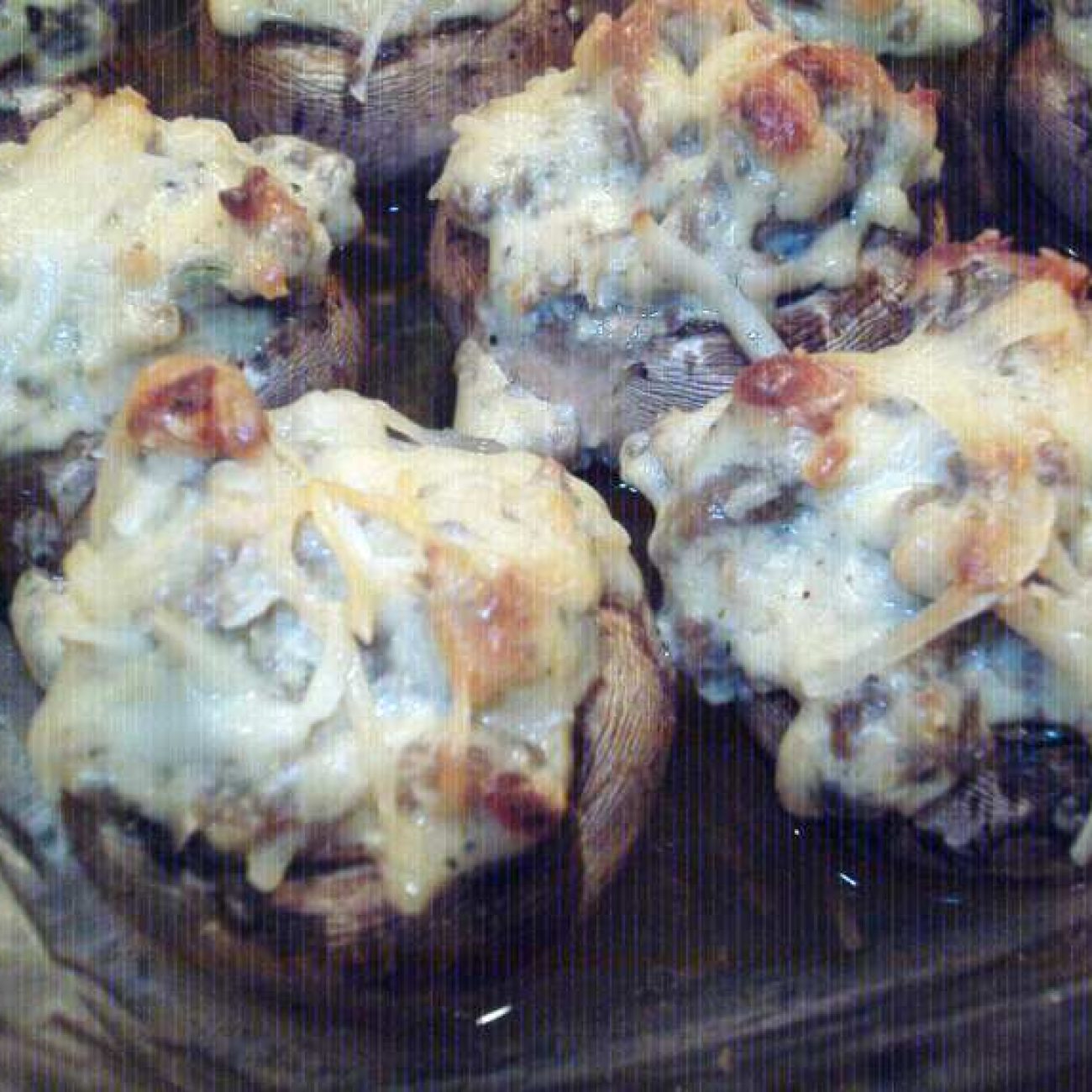 Sausage Stuffed Cremini Mushrooms