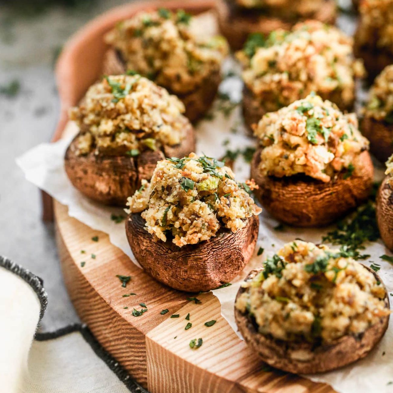 Sausage-Stuffed Mushrooms