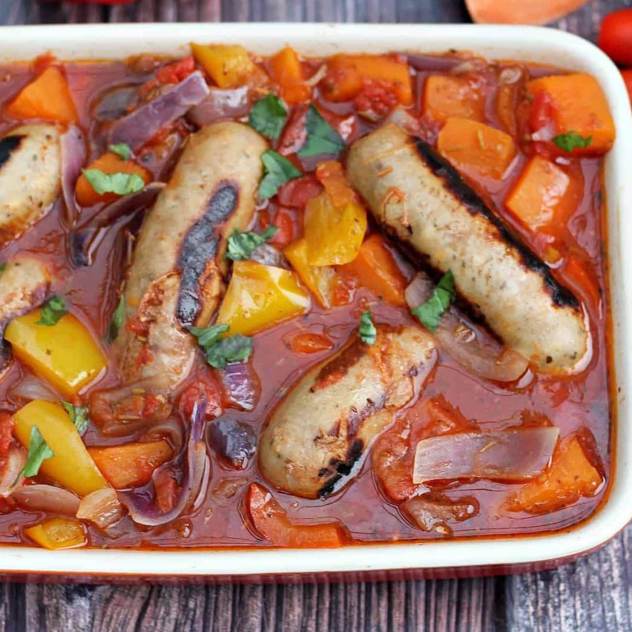 Sausage & Vegetable Casserole