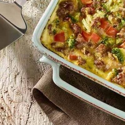 Sausage Veggie Casserole Jimmy Dean