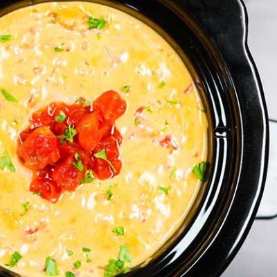 Sausage Velveeta Slow Cooker Dip