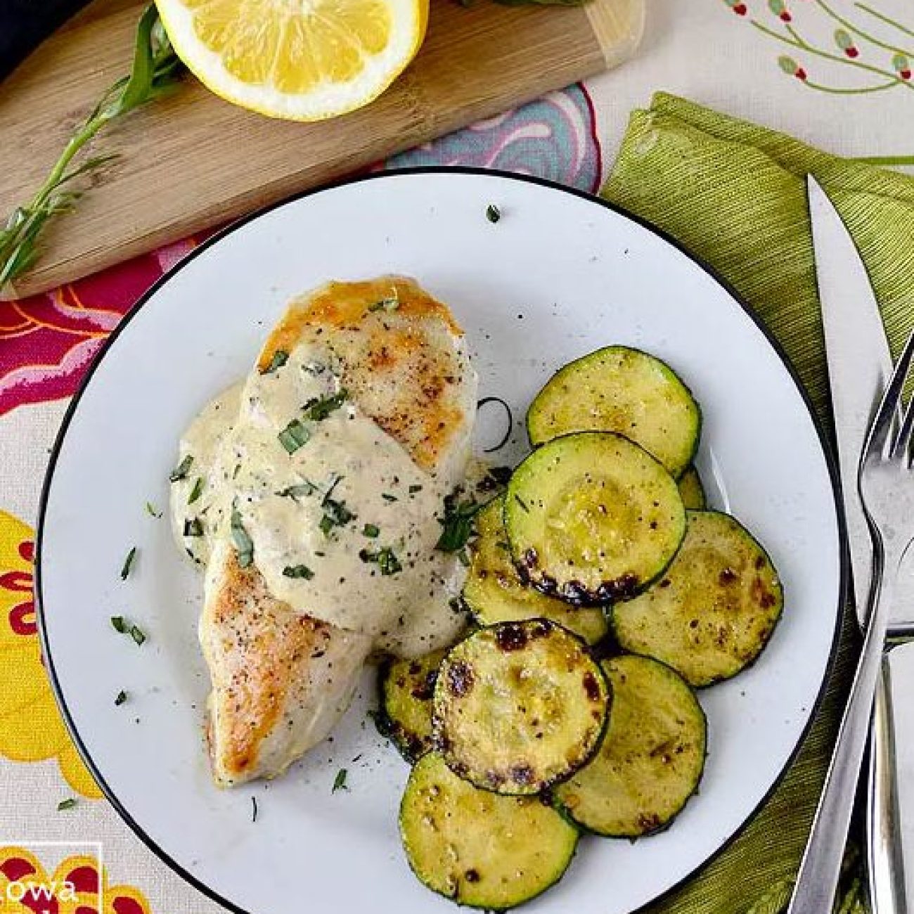 Sauted Chicken Breasts With Creamy