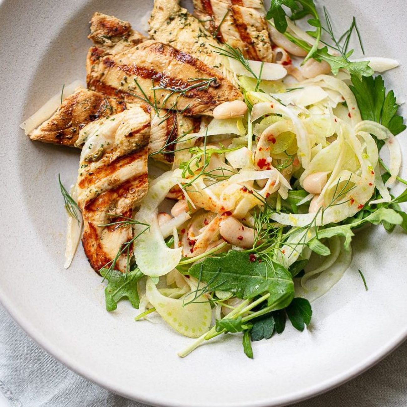 Sauteed Chicken Breasts With Fennel And