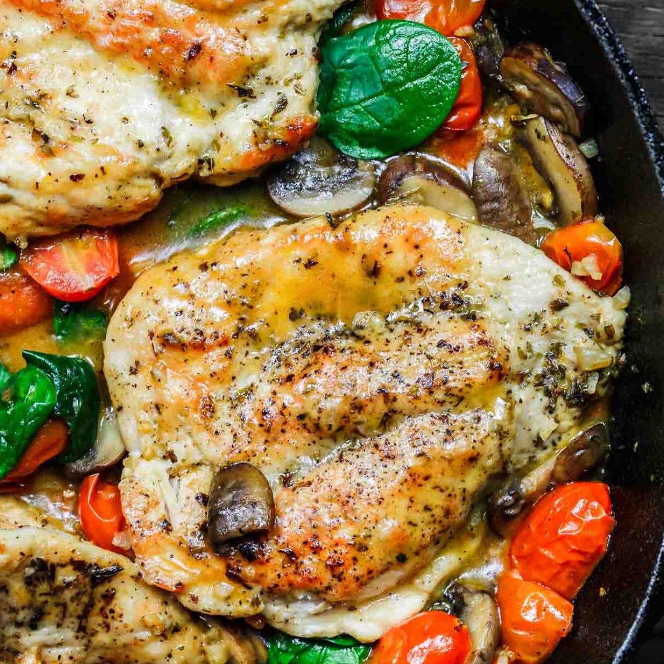 Sauteed Chicken Breasts With Tomato And