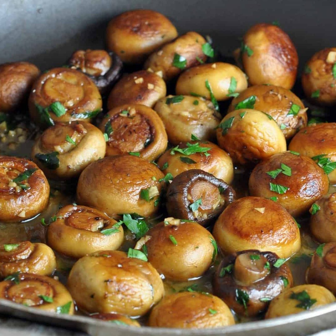 Sauteed Zucchini With Mushrooms For Two