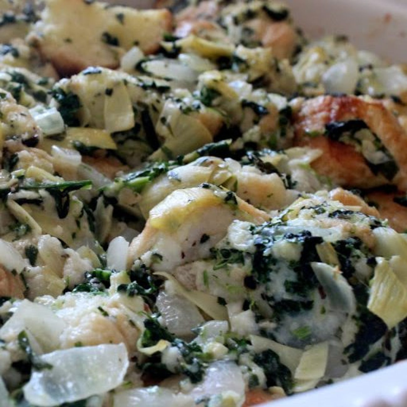 Savory Artichoke And Spinach Bread