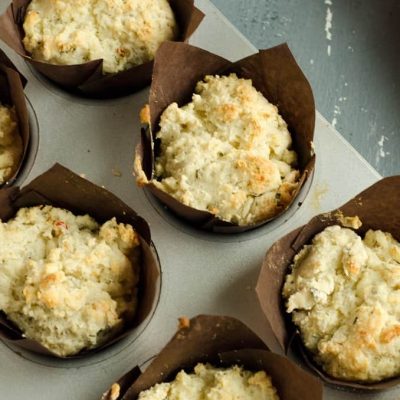 Savory Cheese, Cranberry And Herb Mini Muffins