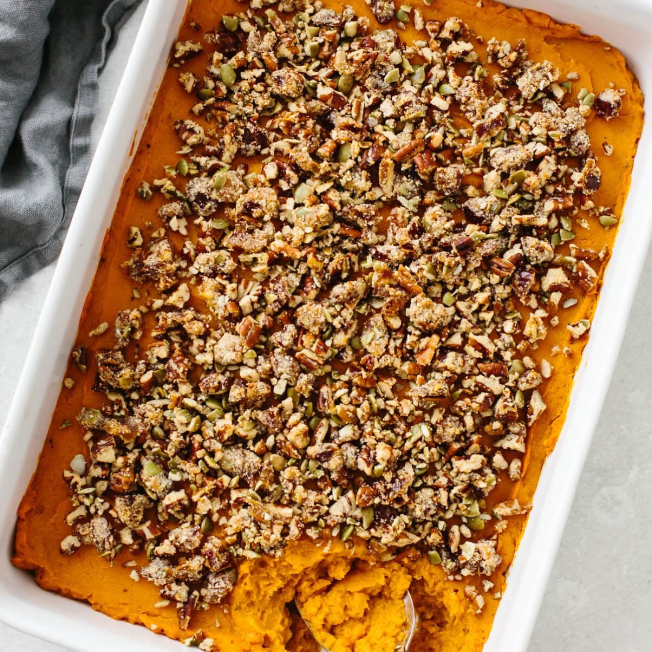 Savory Cinnamon-Spiced Sweet Potato Casserole Recipe