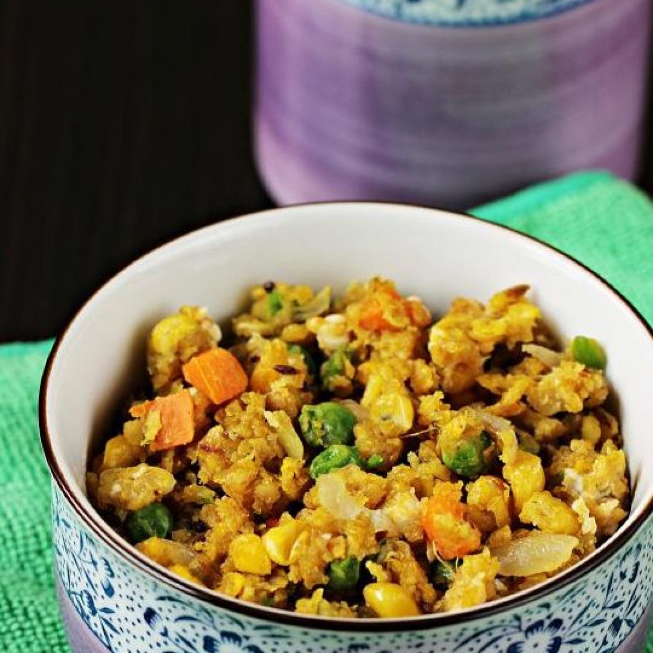 Savory Paneer Bhurji Stir-Fry with Fresh Vegetables