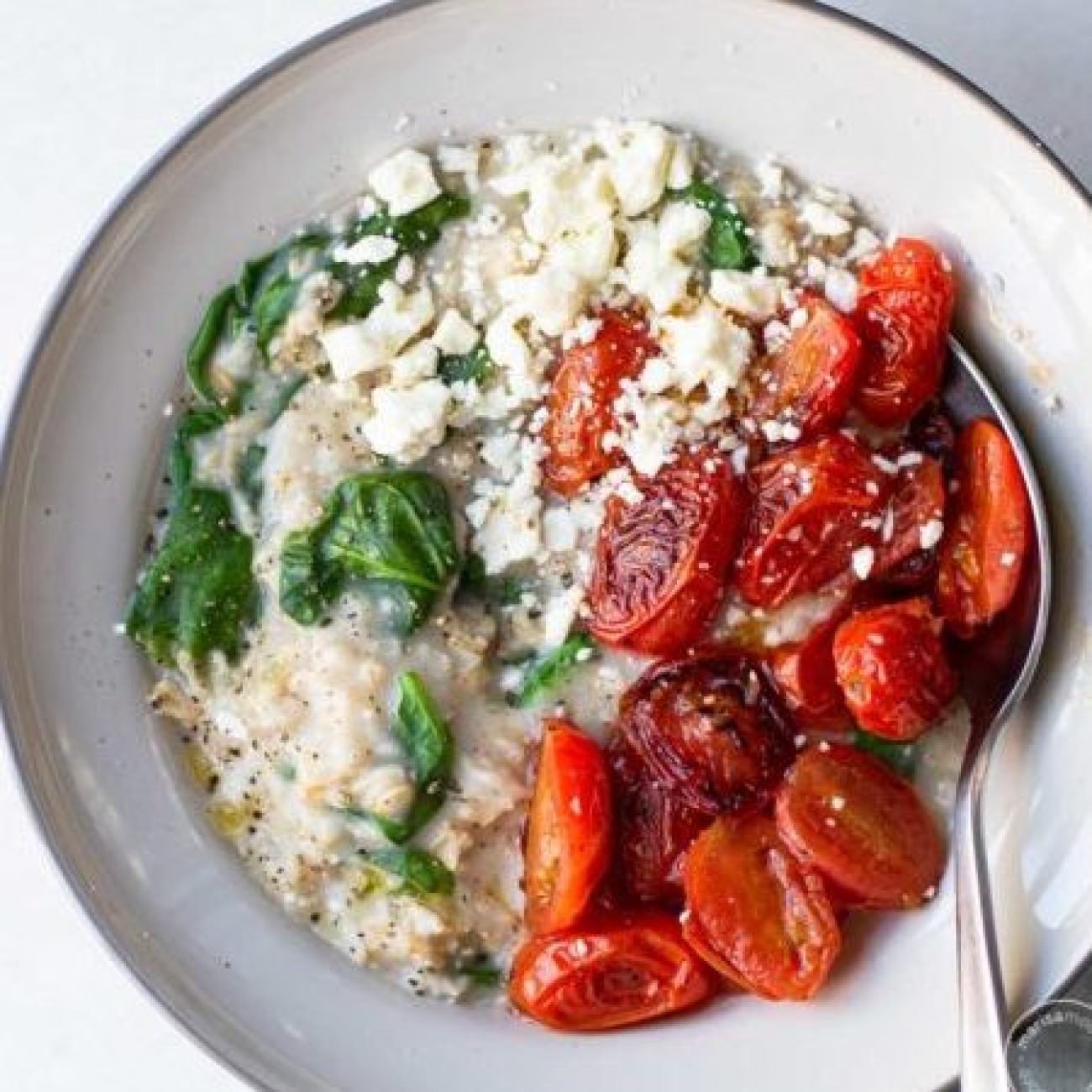 Savory Parmesan Spinach