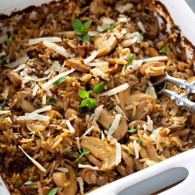 Savory Rice With Mushrooms Johnny Cashs