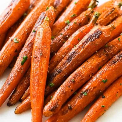 Savory Roasted Baby Carrots