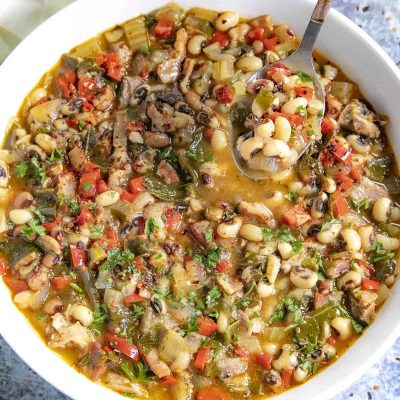 Savory Smoked Black-Eyed Pea Soup Recipe