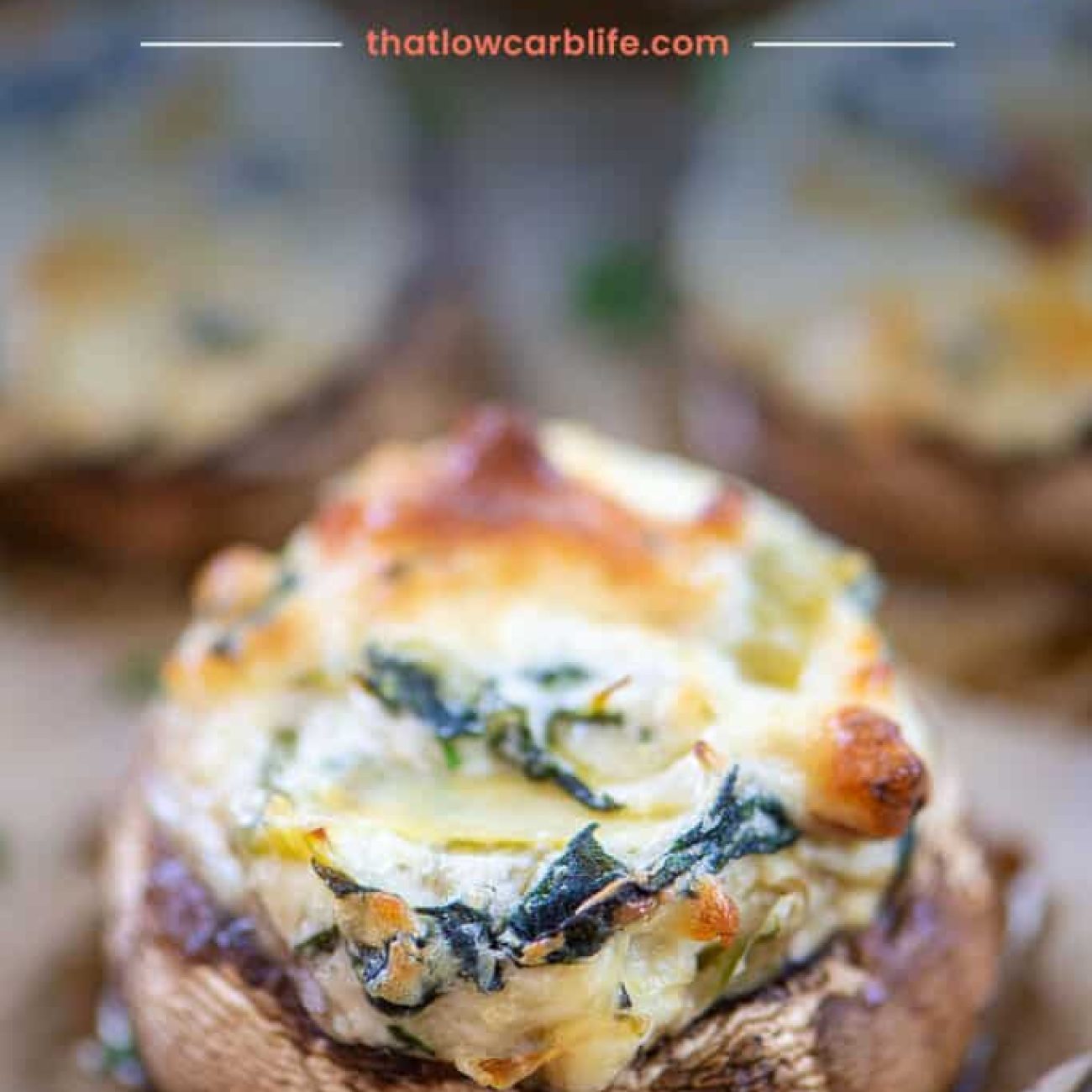 Savory Spinach and Cheese Stuffed Mushrooms Recipe