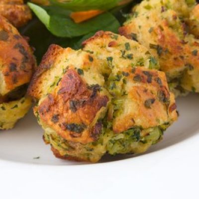 Savory Spinach And Mushroom Stuffed Balls Recipe