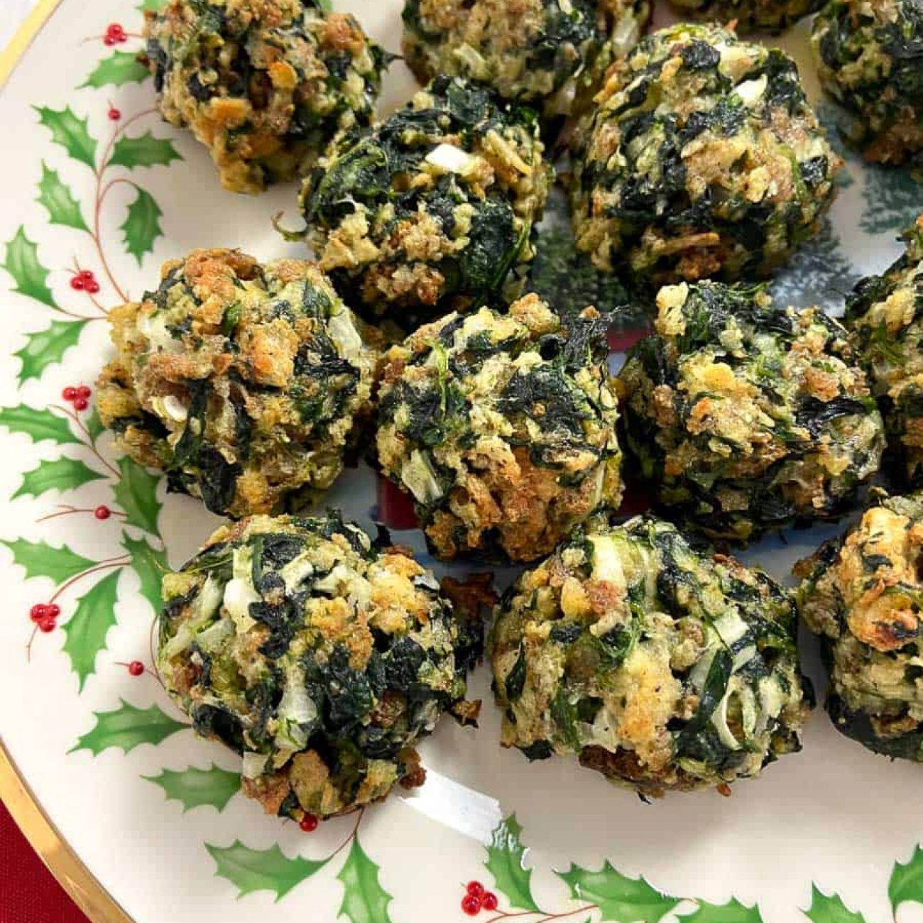 Savory Spinach Balls Appetizer Recipe