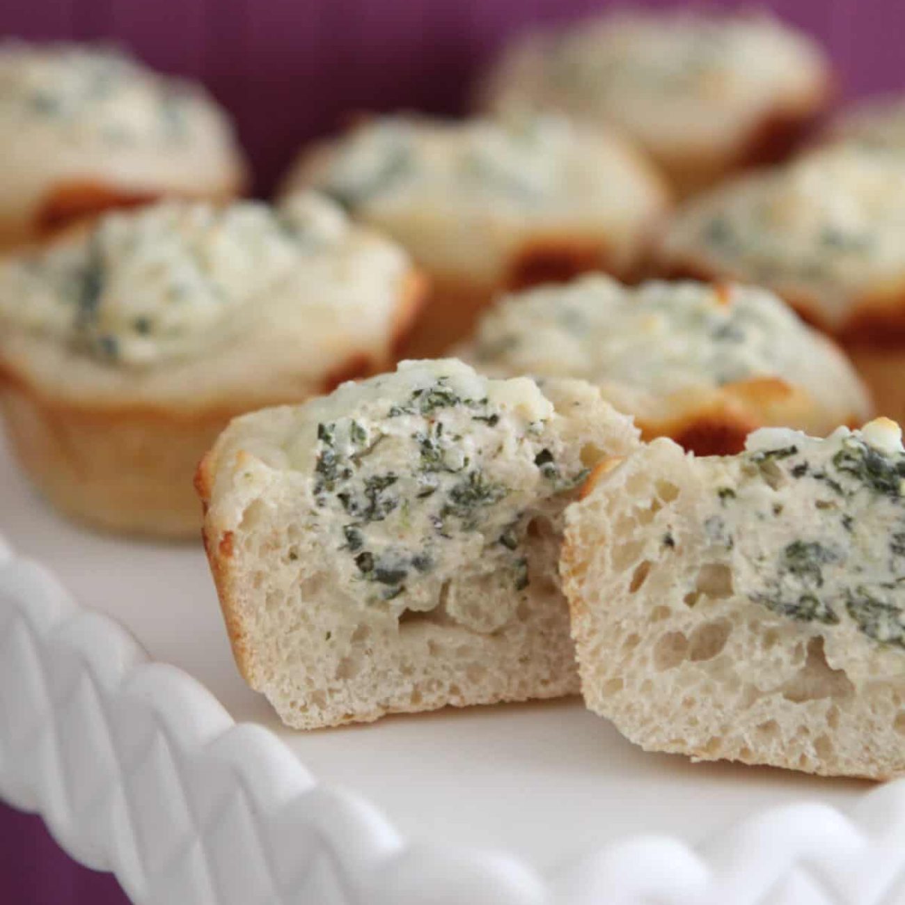 Savory Spinach Dip in a Homemade Bread Bowl