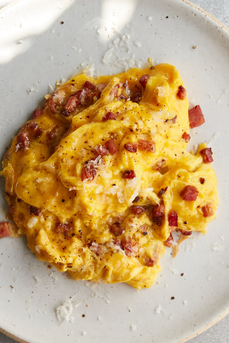 Savory Steak and Crispy Bacon Egg Scramble Recipe