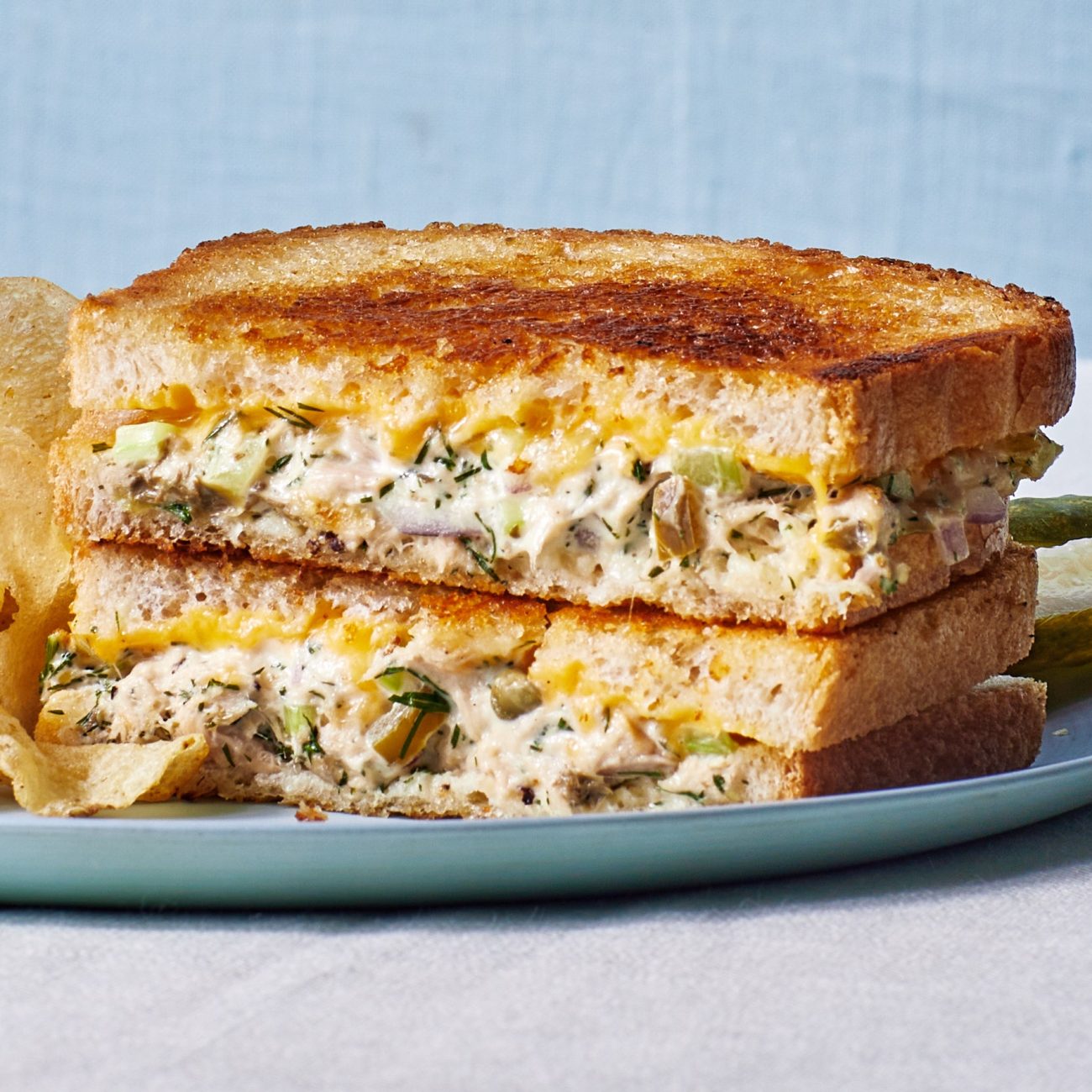 Savory Three=Cheese Sandwich Spread