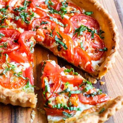 Savory Tomato Ricotta Mini Tarts Recipe