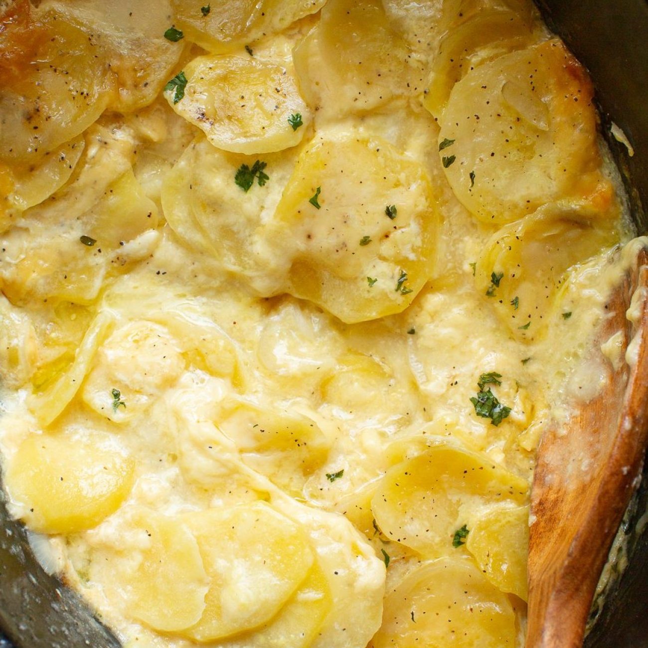 Scalloped Potatoes For Two