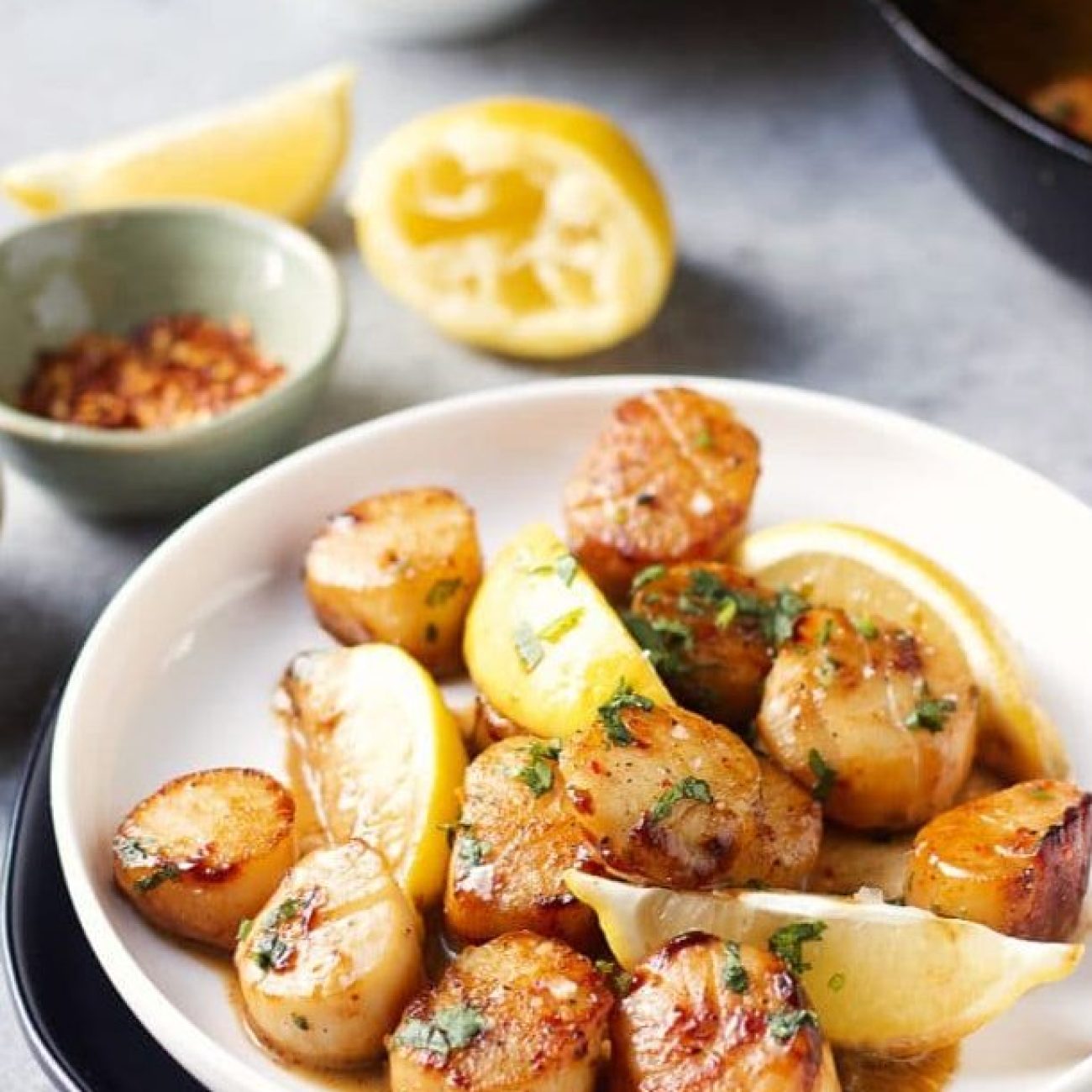 Scallops With Lemon Butter