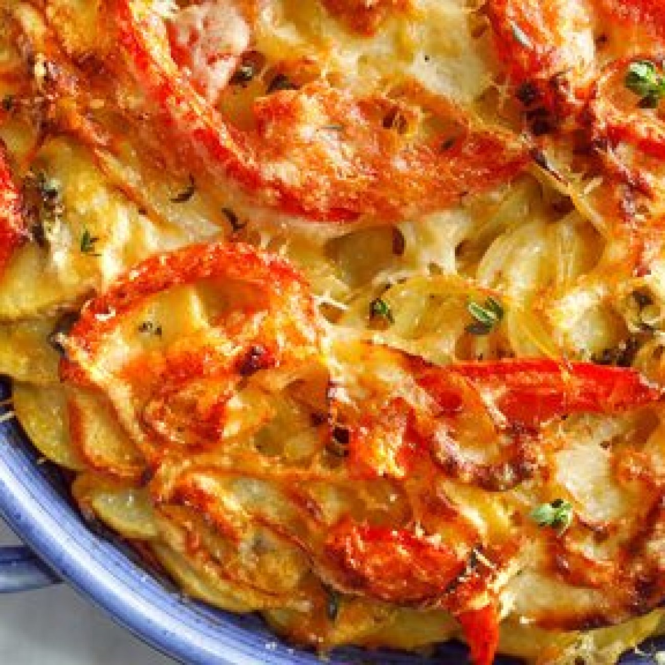 Seafood, Herb & Garlic Gratins