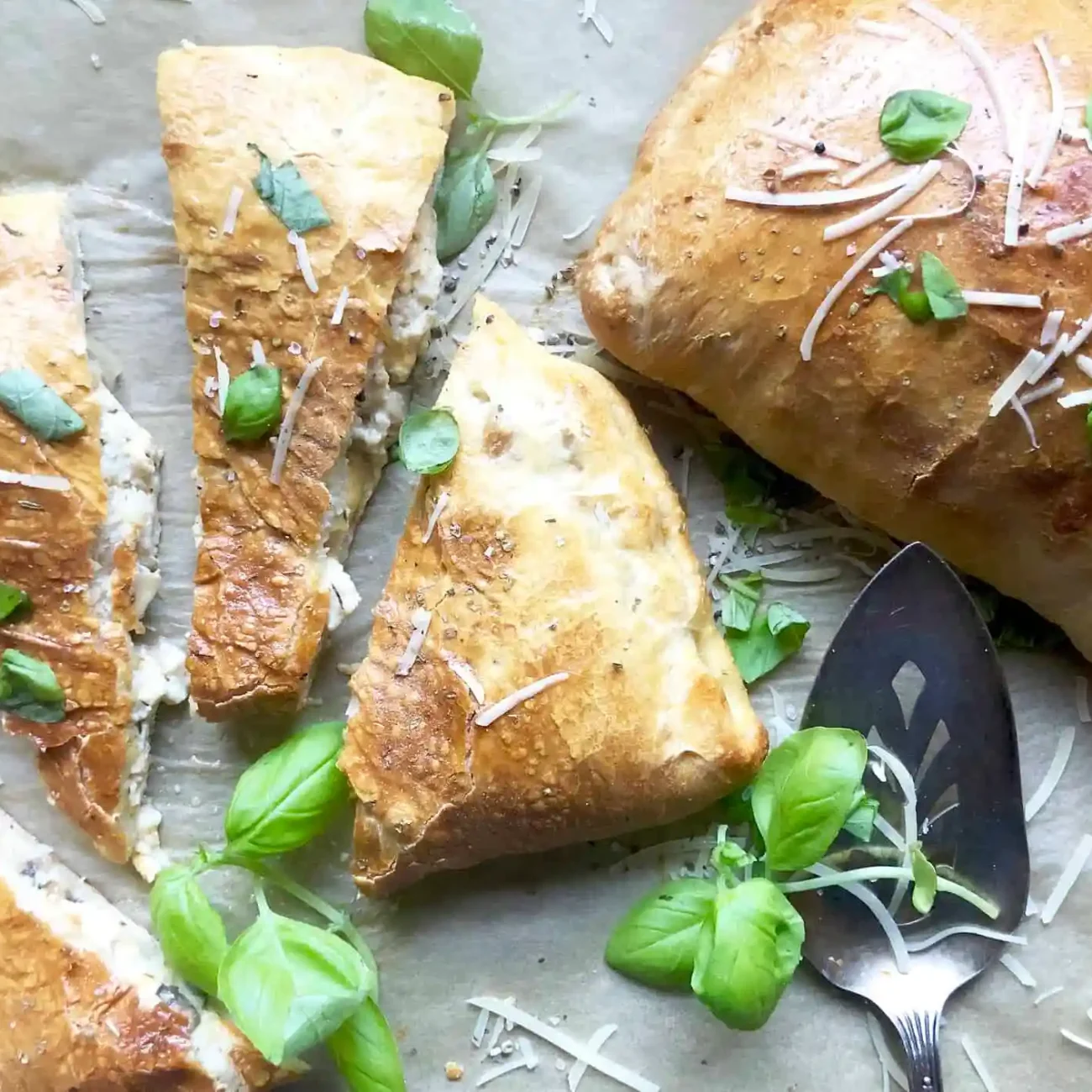 Seasoned Chicken Calzones