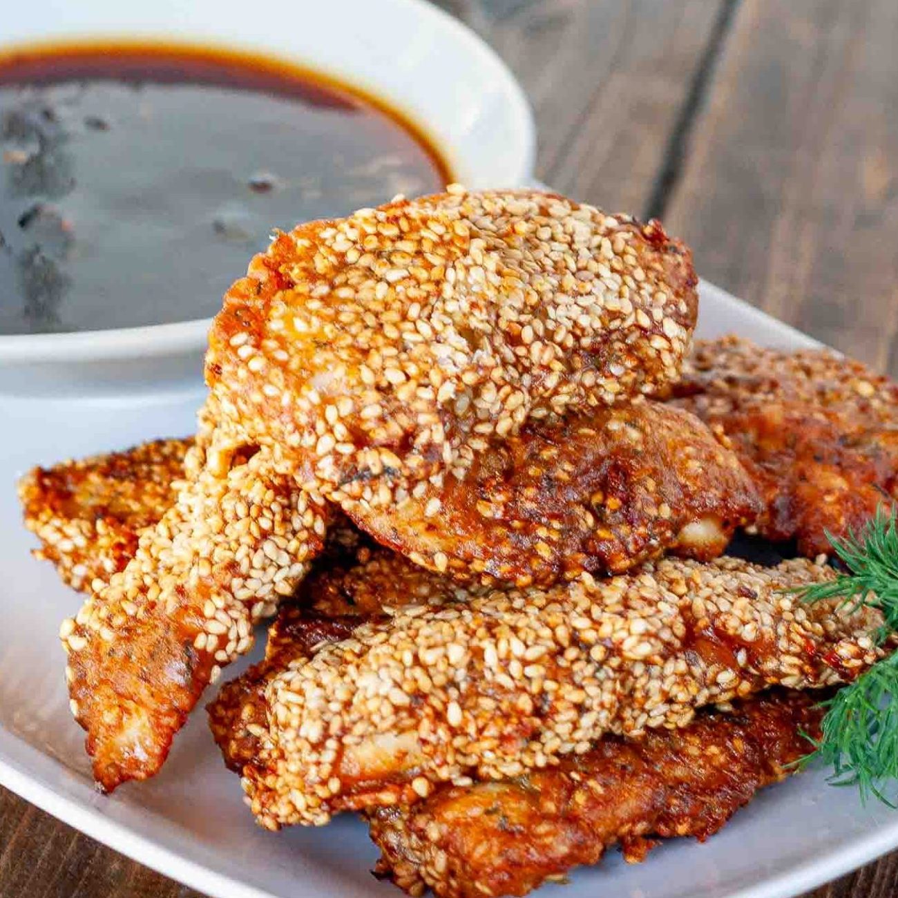 Sesame Encrusted Chicken Breasts