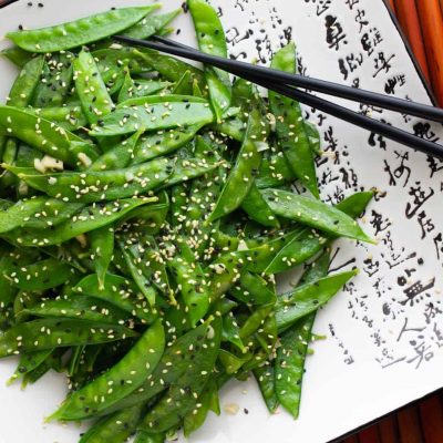 Sesame Snow Peas