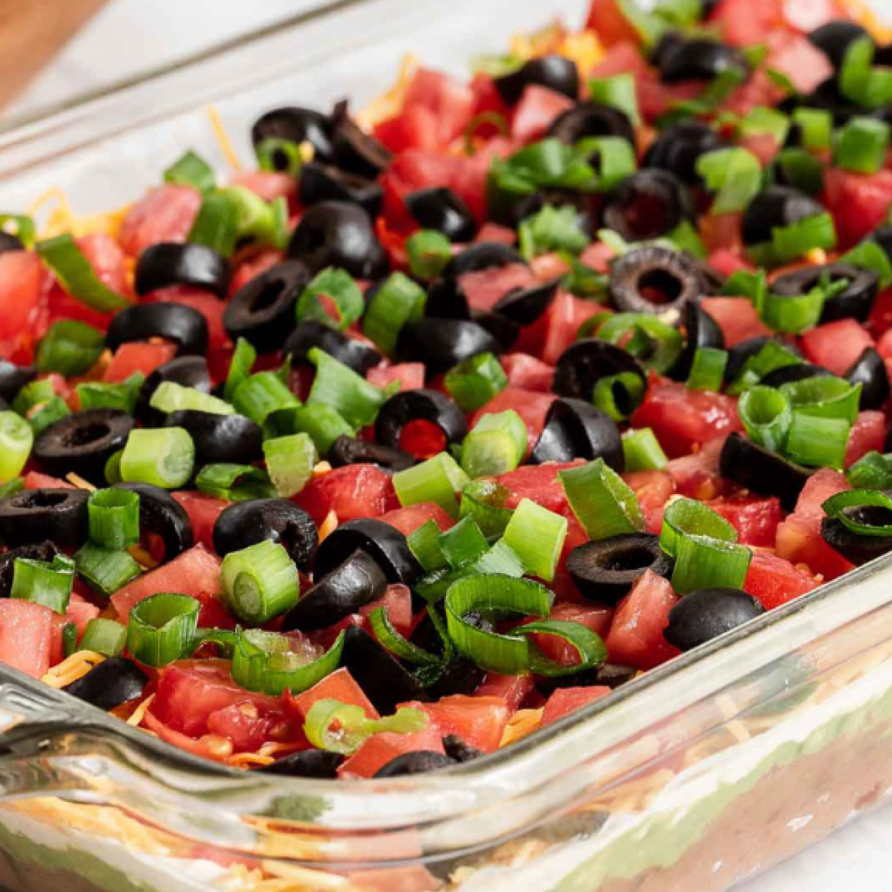 Seven-Layer Bean Dip